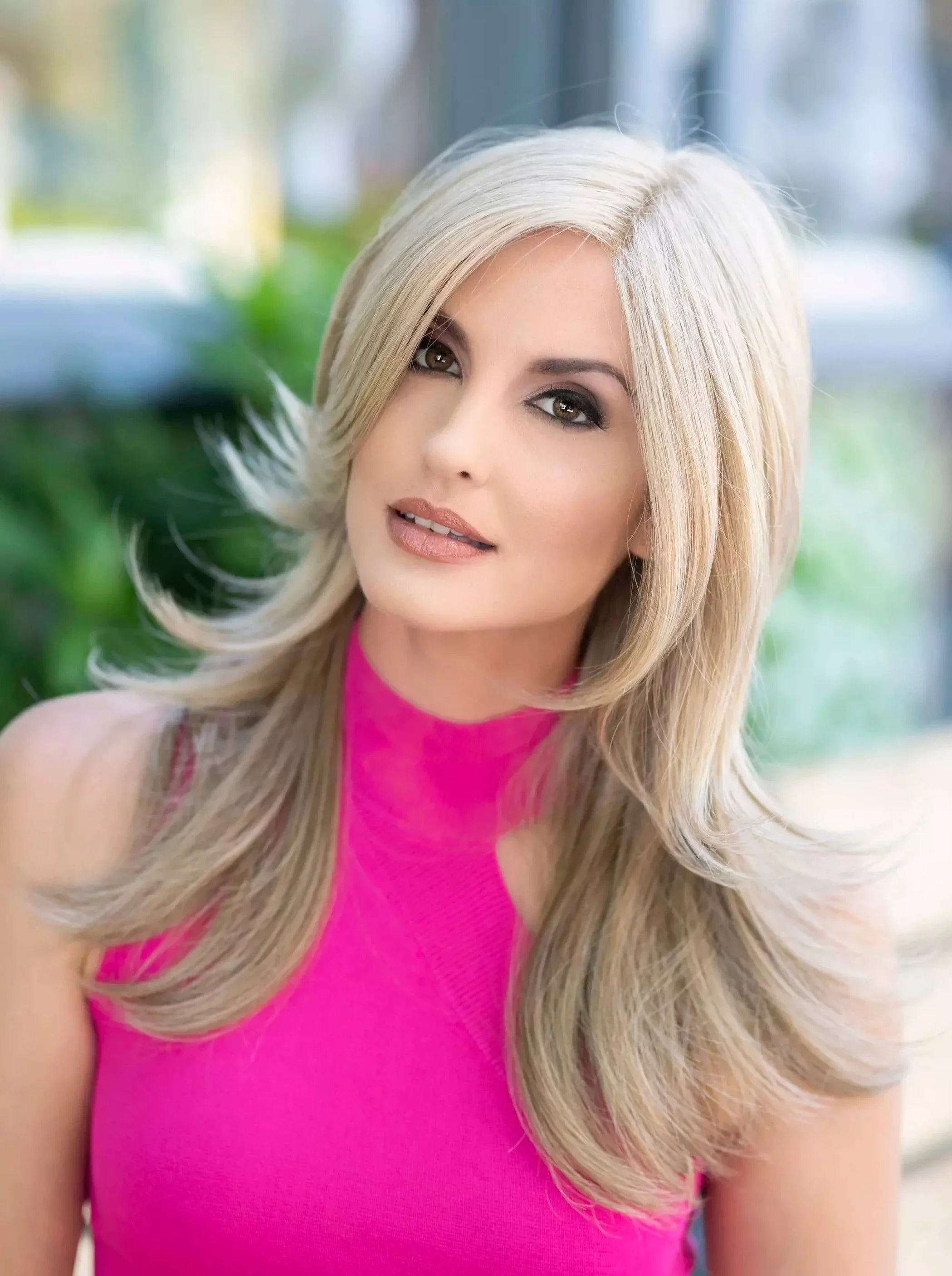 Women Wigs Women Toppers Human Hair and Synthetic Hair Chiquel