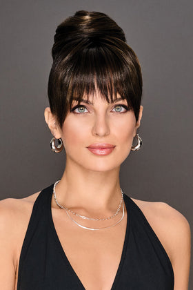 Trendy Fringe & Bun