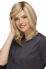 RH1488RT8 Dark Blonde with Lightest Blonde Highlights and Golden Brown Roots