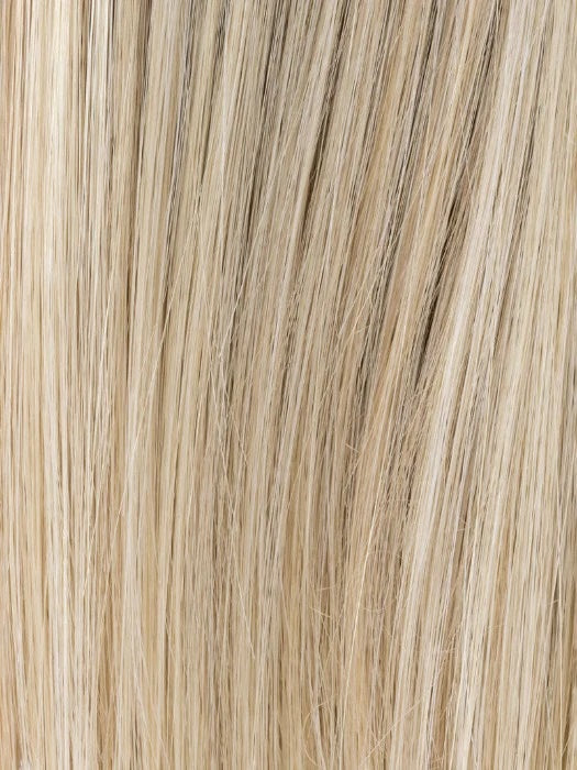 pastel blonde rooted