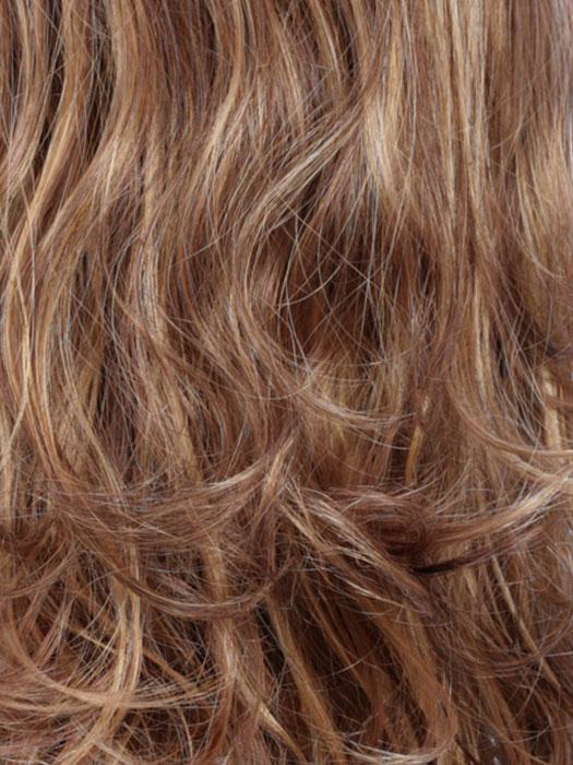 R30/28/26 medium auburn and light auburn and golden blonde blend