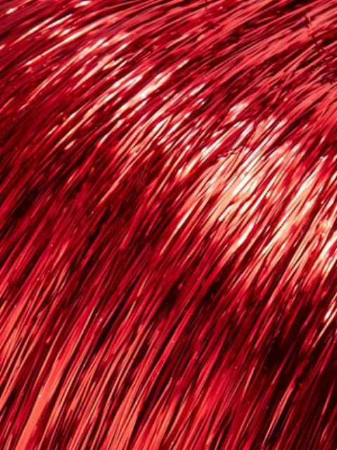 red tinsel