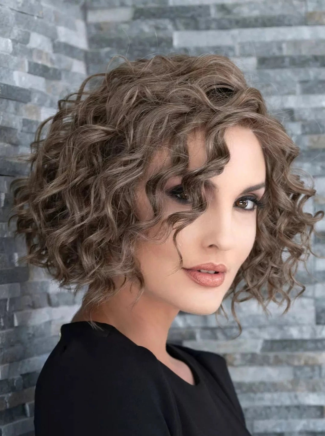 Human Synthetic Hair Blend Wigs – CHIQUEL Canada