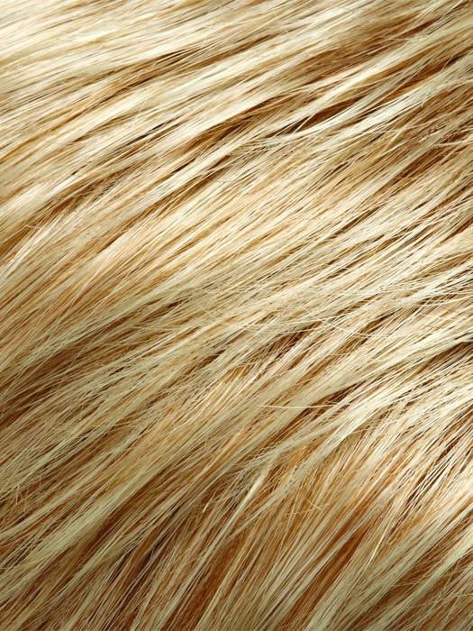 27T613 Medium Red-Gold Blonde and Pale Natural Gold Blonde with Pale Natural Gold Blonde Tips