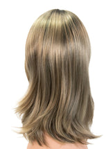 blush blonde rooted