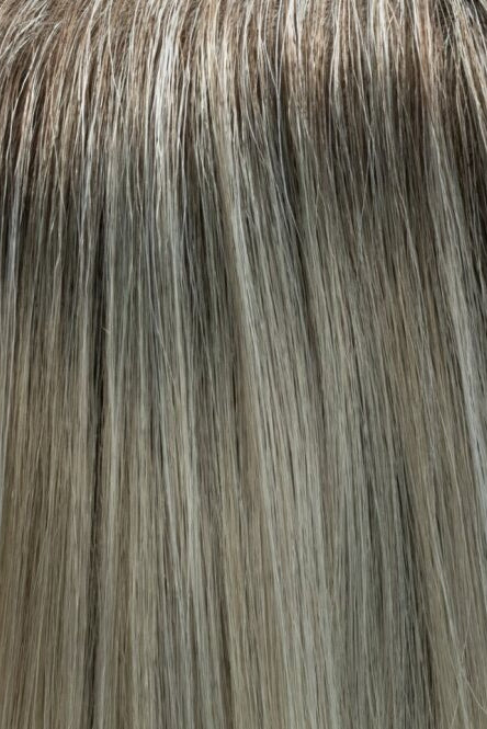 satin blonde rooted