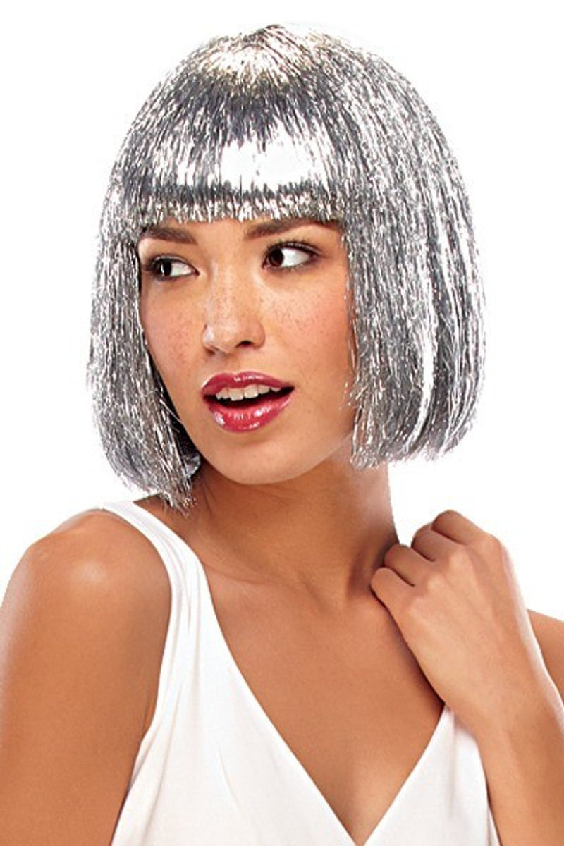 silver tinsel