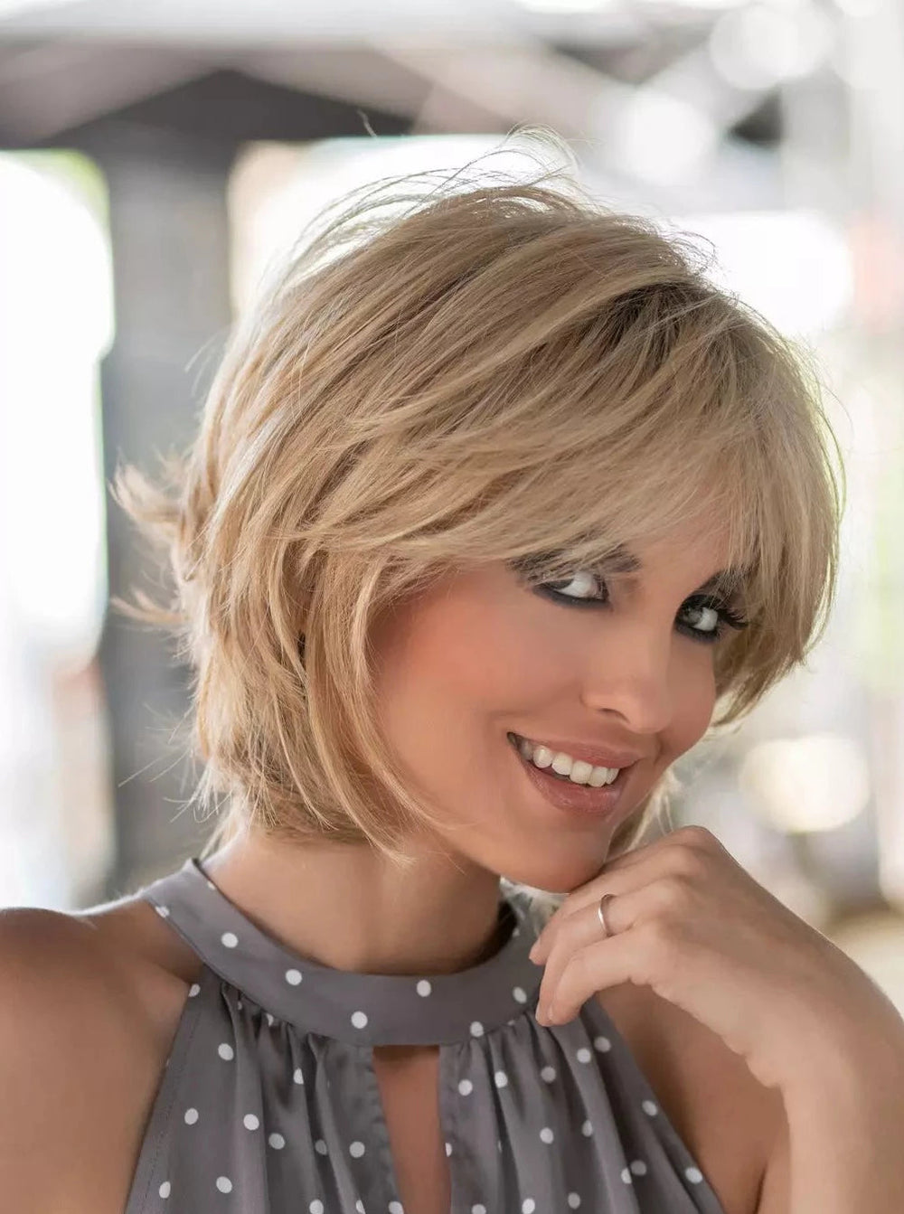 Whitney by Envy Human Hair/ Synthetic Blend Wig – CHIQUEL Canada