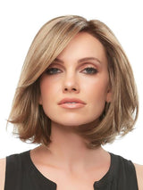 24BT18S8 Medium Natural Ash and Light Natural Gold Blonde Blend, Shaded with Medium Brown