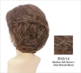 r10-14 medium brown dark blonde blend