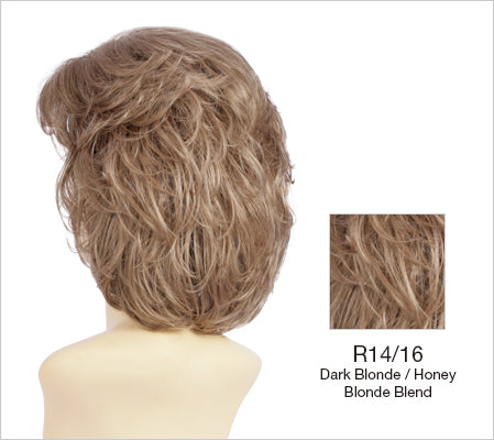 r14-16 dark blonde honey blonde mix