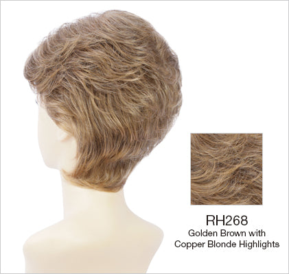 rh268 golden brown copper blonde highlights