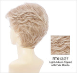 rt613-27 pale blonde with strawberry blonde lowlights