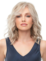 101F48T Soft White Front, Lt Brown w/ 75% Grey Blend w/ Soft White Tips